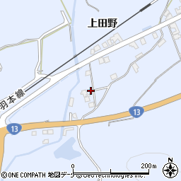 秋田県湯沢市下院内新馬場24周辺の地図