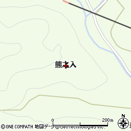 岩手県大船渡市三陸町綾里熊之入周辺の地図