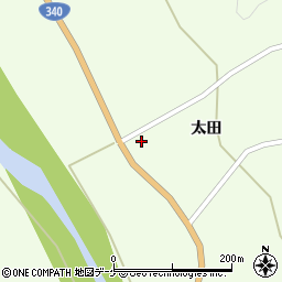 岩手県陸前高田市横田町太田53-5周辺の地図