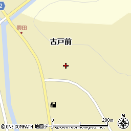 岩手県一関市大東町鳥海古戸前周辺の地図