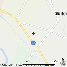 岩手県奥州市衣川小正板62周辺の地図