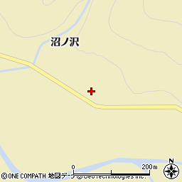 秋田県湯沢市高松沼ノ沢125周辺の地図