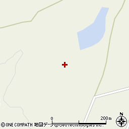 山形県飽海郡遊佐町当山内林423周辺の地図