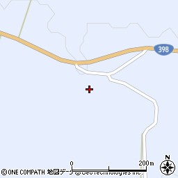 秋田県湯沢市皆瀬上貝沼11周辺の地図