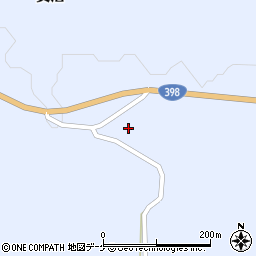 秋田県湯沢市皆瀬上貝沼59周辺の地図