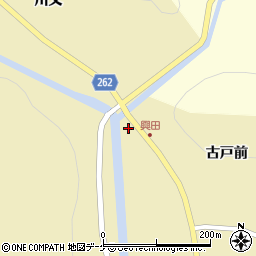 下川原商店周辺の地図