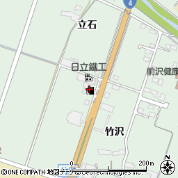 ＥＮＥＯＳ前沢バイパス東ＳＳ周辺の地図