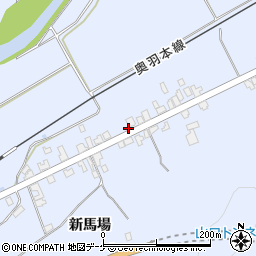 秋田県湯沢市下院内新馬場192周辺の地図