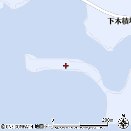 秋田県湯沢市皆瀬治郎左ェ門周辺の地図