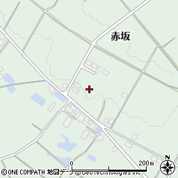 岩手県奥州市前沢赤坂245周辺の地図