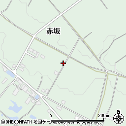 岩手県奥州市前沢赤坂229周辺の地図
