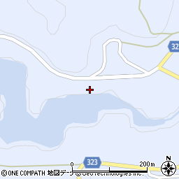 秋田県湯沢市皆瀬上木積場周辺の地図
