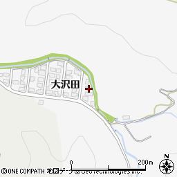 秋田県湯沢市小野大沢田200-43周辺の地図