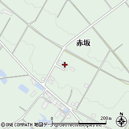 岩手県奥州市前沢赤坂257周辺の地図