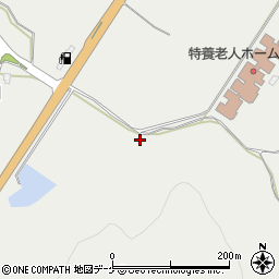 秋田県湯沢市横堀前林周辺の地図