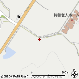 秋田県湯沢市横堀（前林）周辺の地図