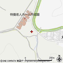 秋田県湯沢市横堀小沢田周辺の地図
