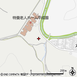秋田県湯沢市横堀（小沢田）周辺の地図