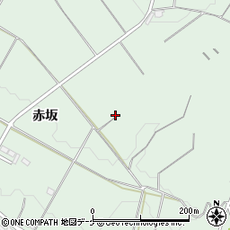 岩手県奥州市前沢赤坂498周辺の地図