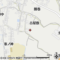 秋田県湯沢市横堀古屋敷3周辺の地図