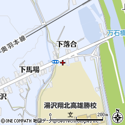 秋田県湯沢市下院内小白岩245周辺の地図