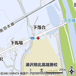 秋田県湯沢市下院内小白岩254周辺の地図