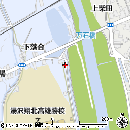 秋田県湯沢市下院内小白岩284周辺の地図