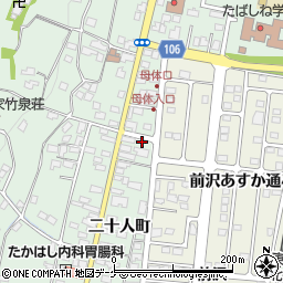 岩手日報前沢販売センター周辺の地図