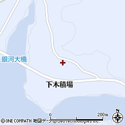 秋田県湯沢市皆瀬下木積場33周辺の地図