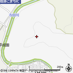 秋田県湯沢市小野（御嶽平）周辺の地図