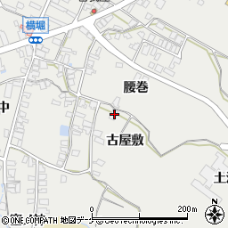 秋田県湯沢市横堀古屋敷13周辺の地図