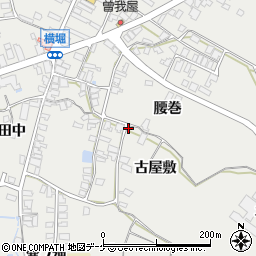秋田県湯沢市横堀周辺の地図