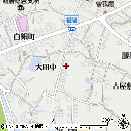 秋田県湯沢市横堀大田中51周辺の地図