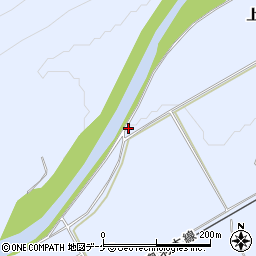 秋田県湯沢市下院内下川原周辺の地図