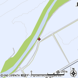 秋田県湯沢市下院内（下川原）周辺の地図