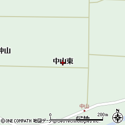 山形県遊佐町（飽海郡）直世（中山東）周辺の地図