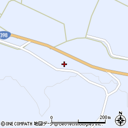 秋田県湯沢市皆瀬蒲沢21周辺の地図