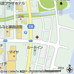 セブンイレブン大船渡野々田店周辺の地図
