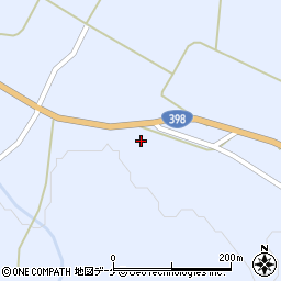 秋田県湯沢市皆瀬（水上）周辺の地図