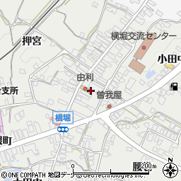 秋田県湯沢市横堀旭町周辺の地図