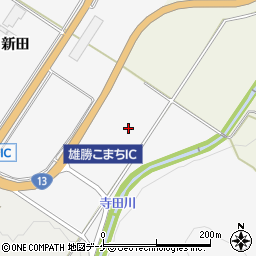 秋田県湯沢市小野大沢田254-3周辺の地図
