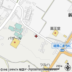秋田県湯沢市横堀小正寺3周辺の地図