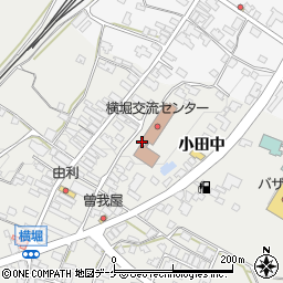ゆざわ小町商工会　雄勝支所周辺の地図