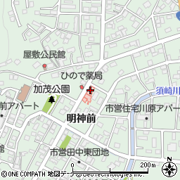 菊田外科泌尿器科周辺の地図