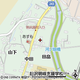 岩手県奥州市前沢田畠221周辺の地図