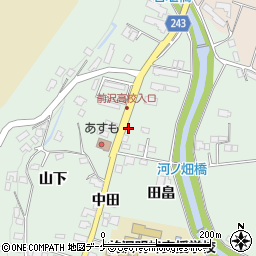 岩手県奥州市前沢田畠220周辺の地図