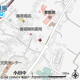 秋田県湯沢市小野東堺周辺の地図