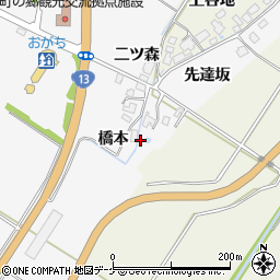 秋田県湯沢市小野先達坂76周辺の地図