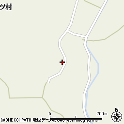 秋田県湯沢市桑崎東小比内沢169周辺の地図