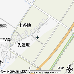 秋田県湯沢市小野先達坂149周辺の地図